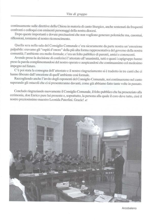 “Arcobaleno”, dicembre 2005 (2/2)