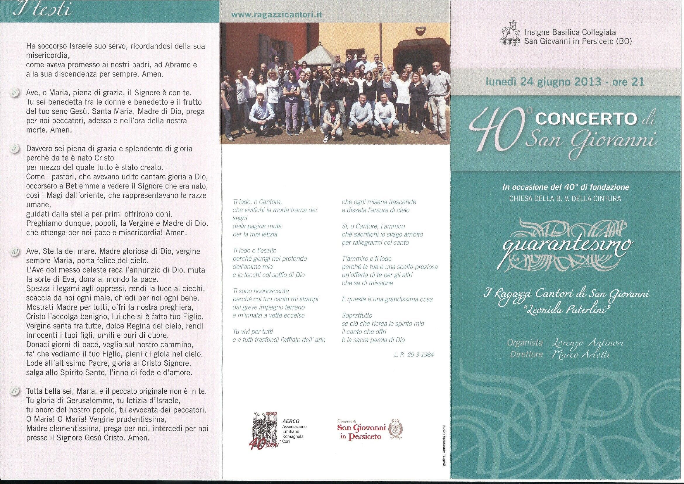 Programma di sala 1