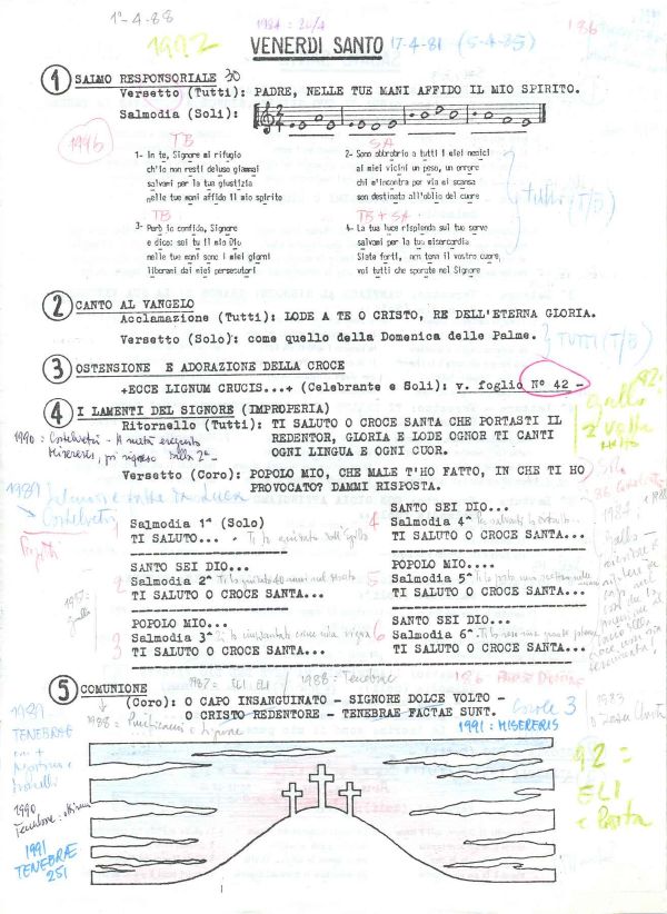 Canti per la Settimana santa, 1979 (5/8)