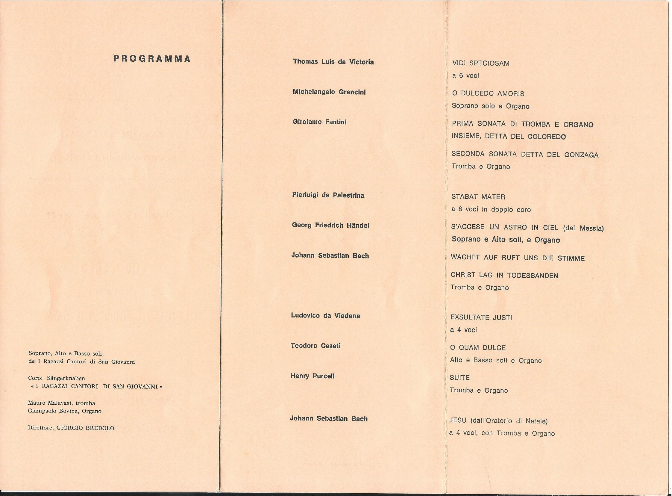 Programma di sala 2