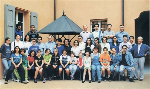 Paterlini con i Ragazzi Cantori, 1998