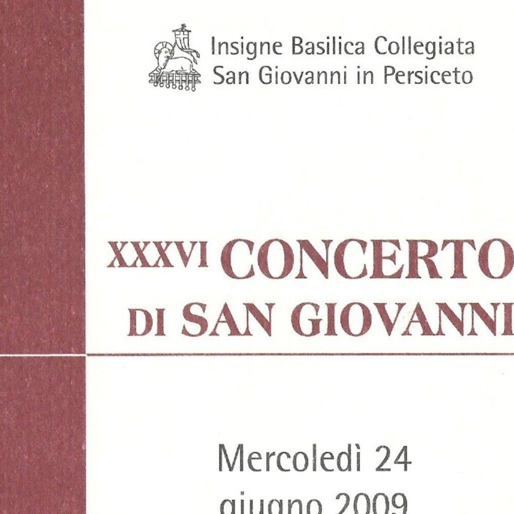 36º Concerto di San Giovanni