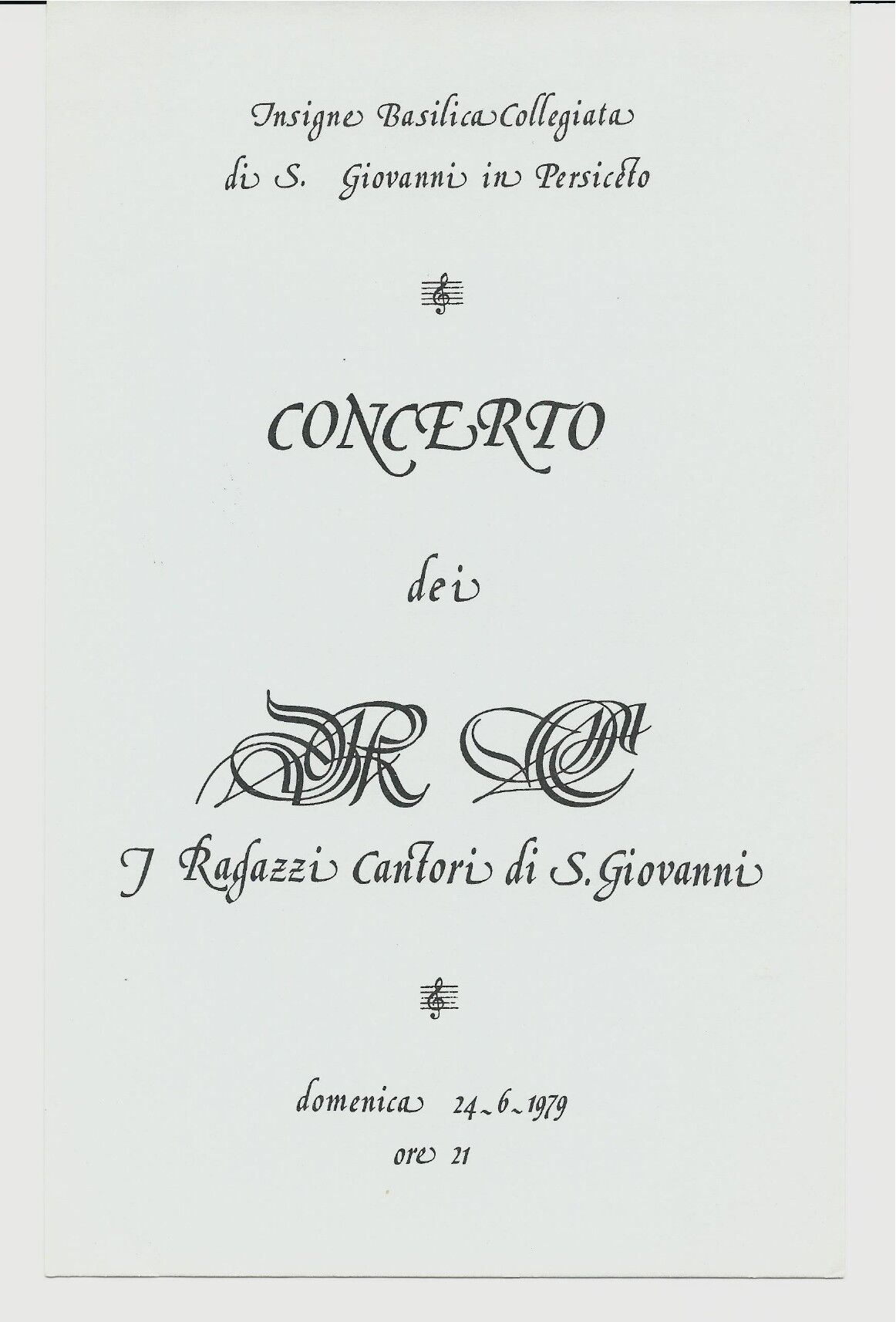 Programma di sala 1