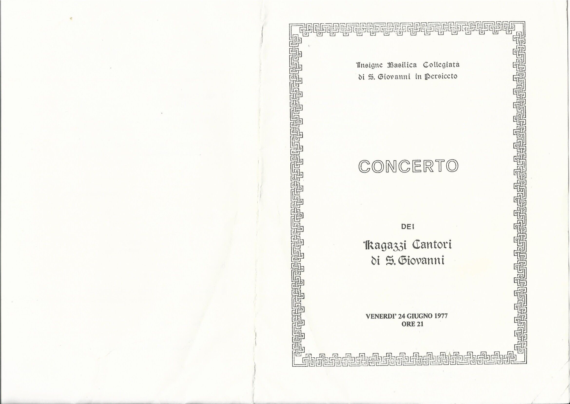 Programma di sala 1