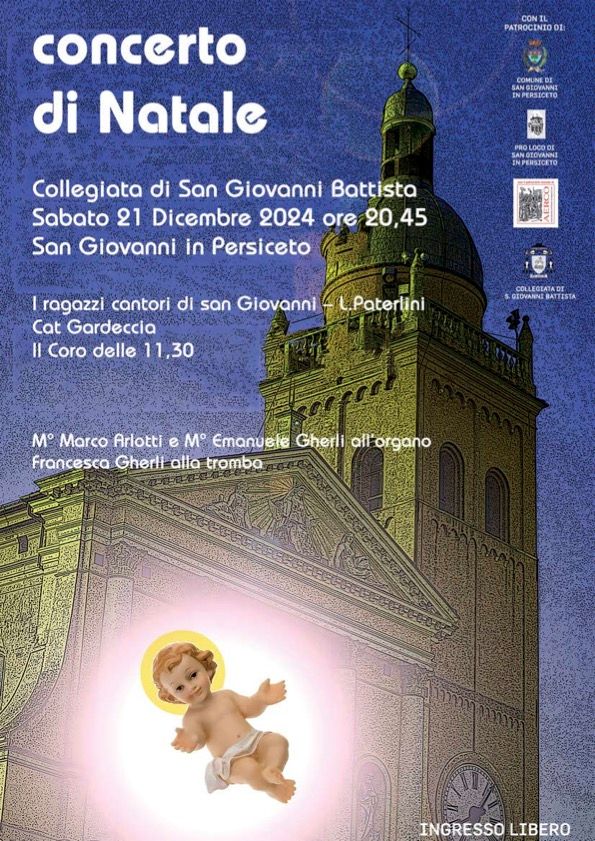 Locandina concerto di Natale