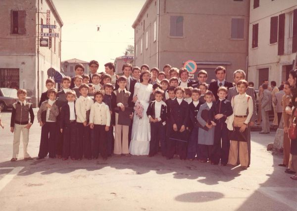 Rubiera, matrimonio di Maura, 18 settembre 1977