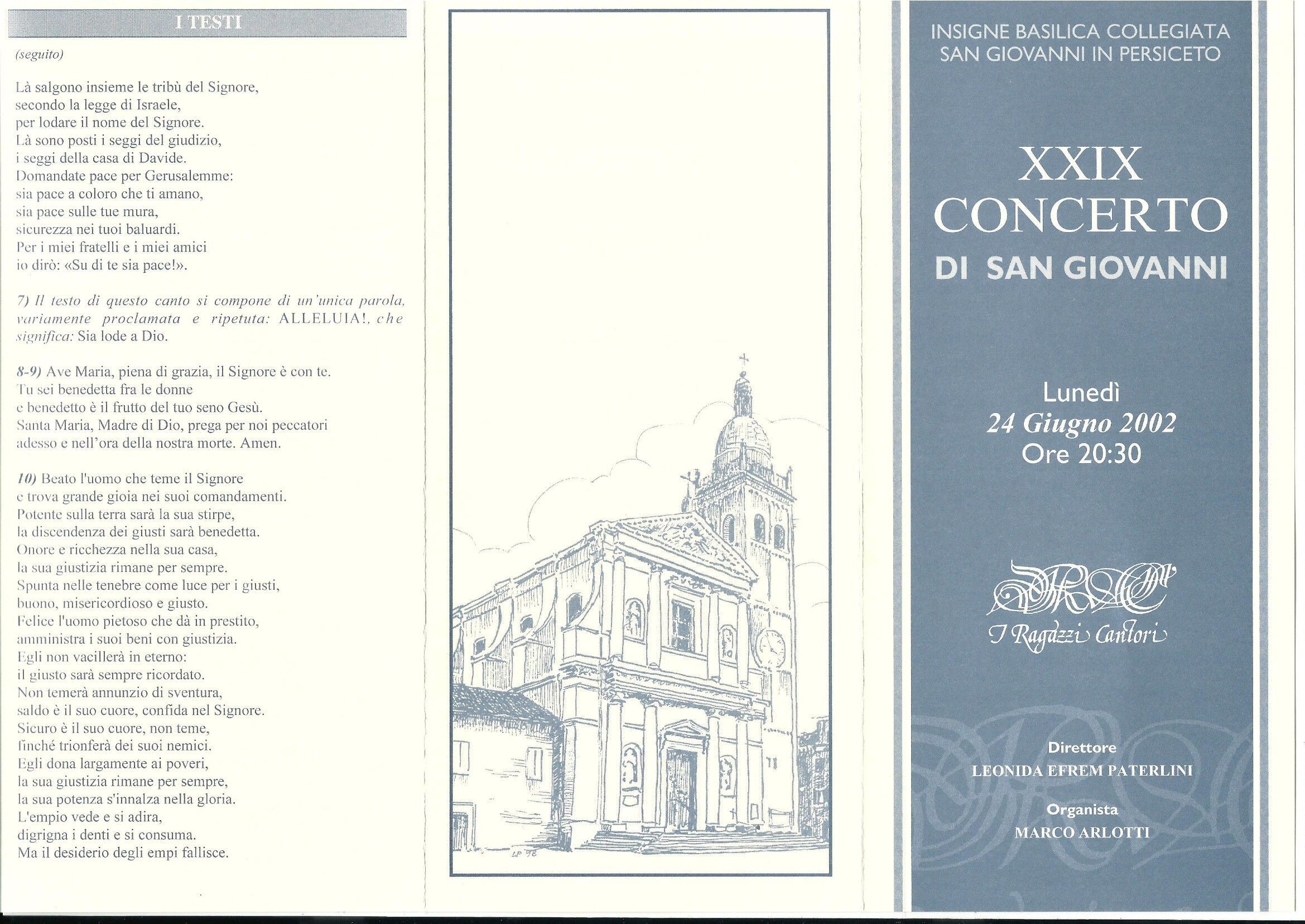 Programma di sala 1