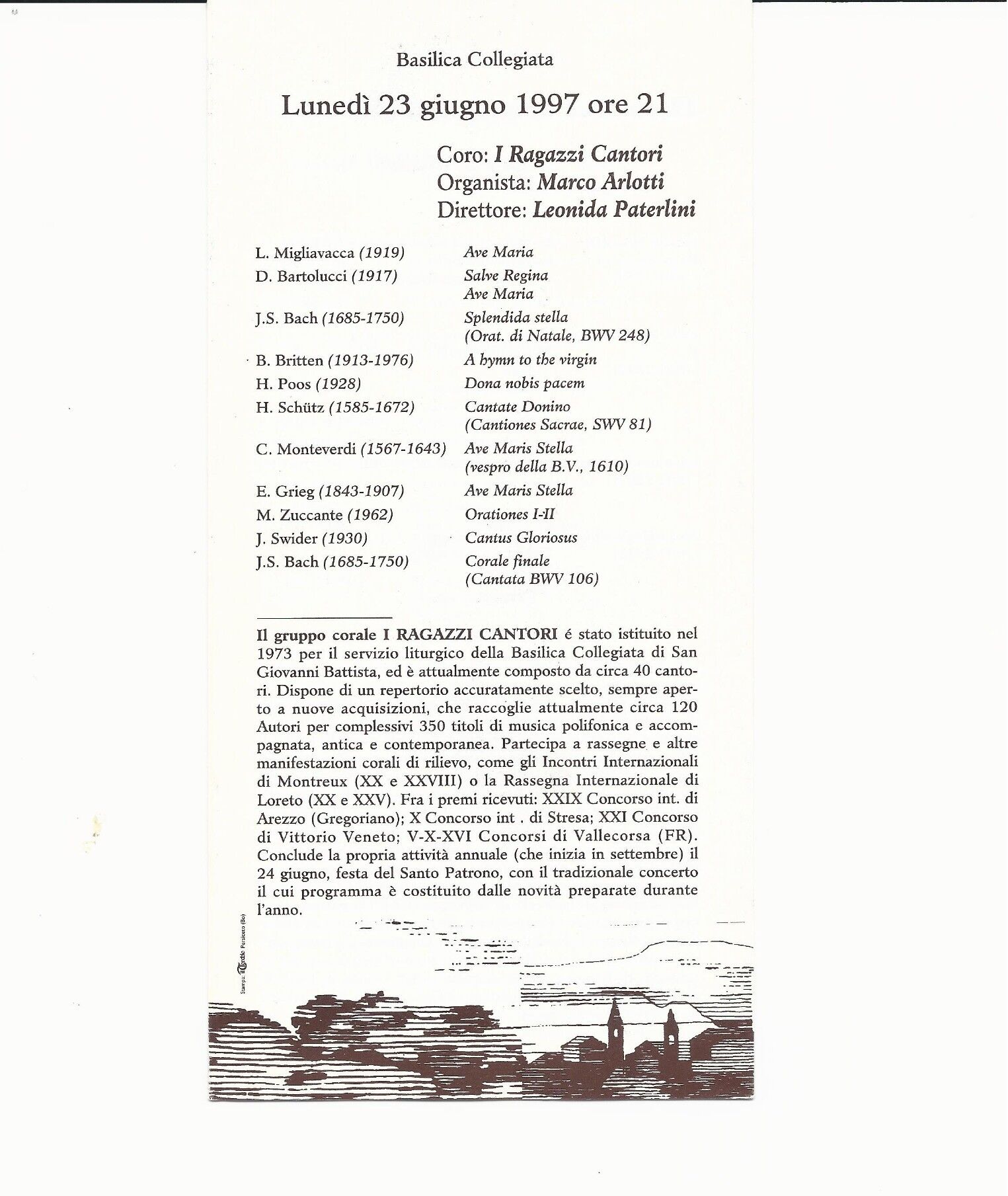 Programma di sala 2