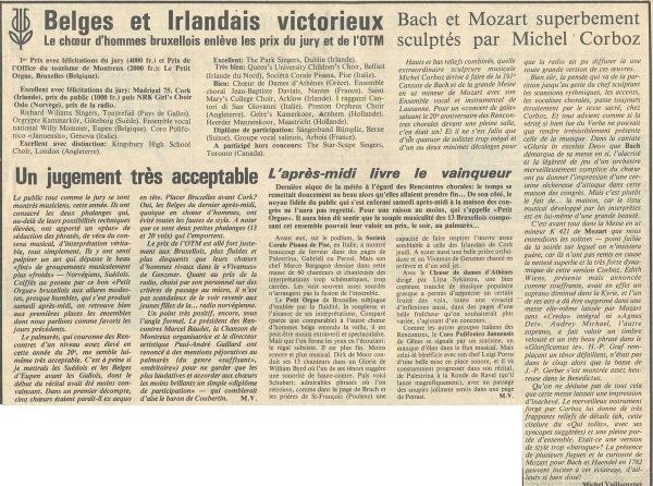 Montreux, “L’Est Vaudois”, 11 aprile 1983 (1/2)