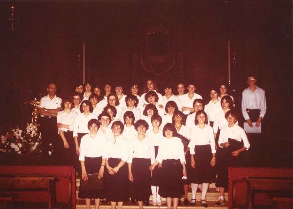 Esordio del coro femminile, 23 giugno 1979