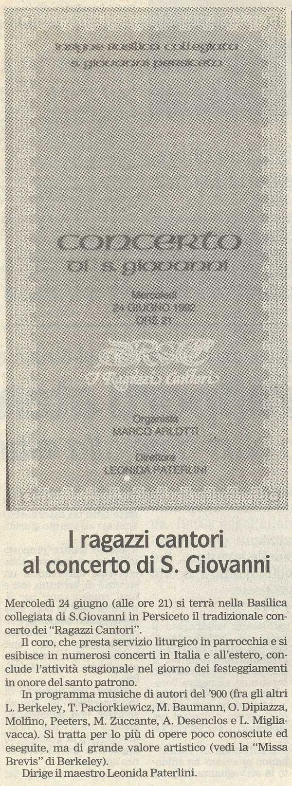 “Avvenire”, 21 giugno 1992