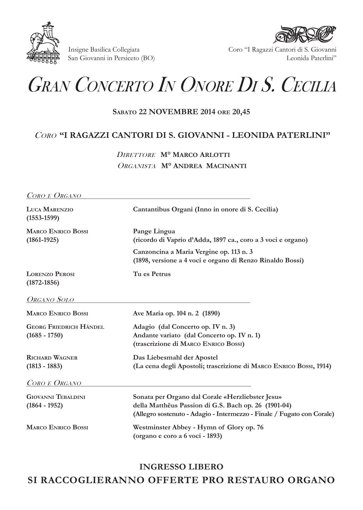 Programma (1/2)