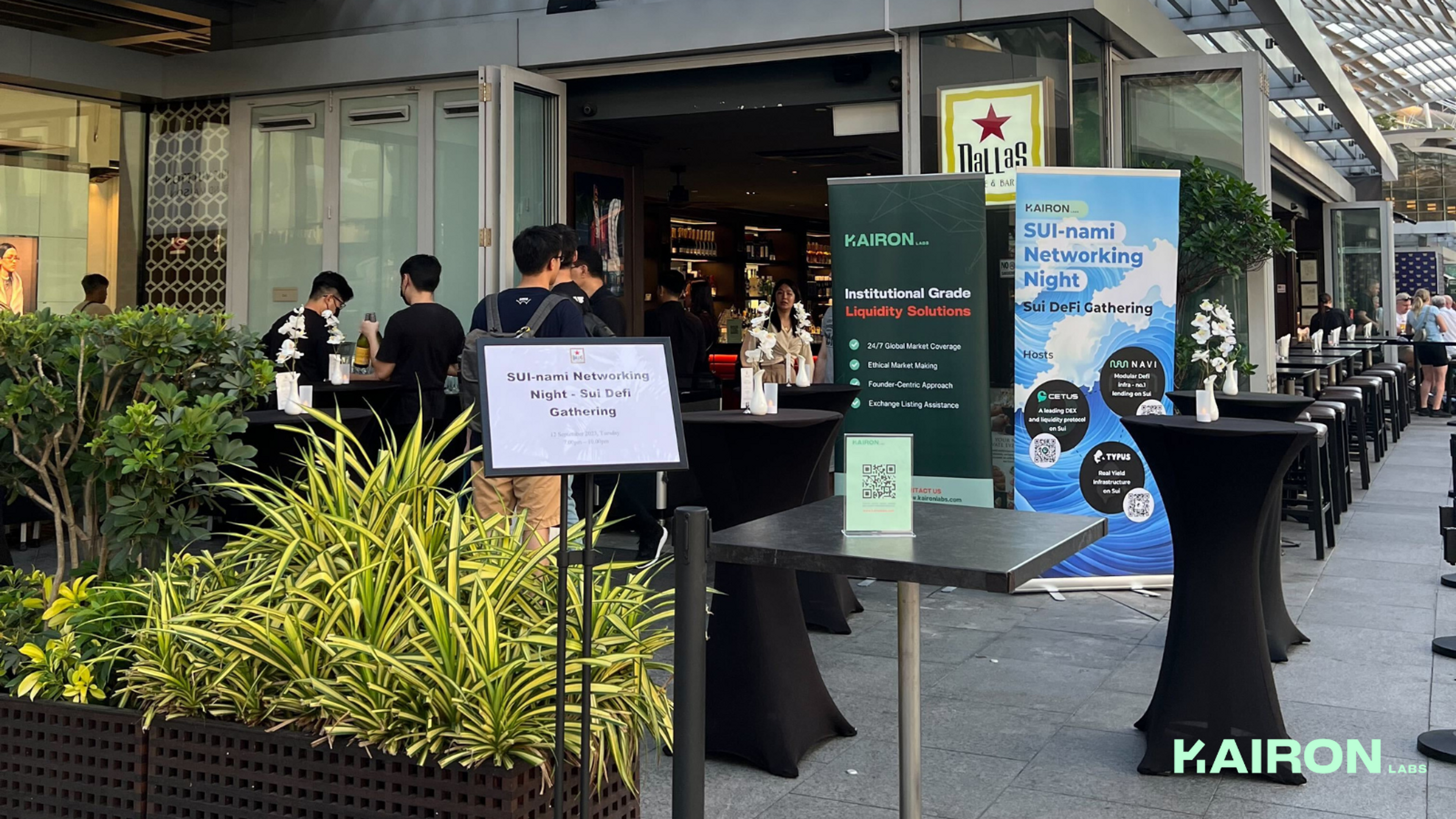 SUInami Side Event at Token 2049 | Image by Kairon Labs