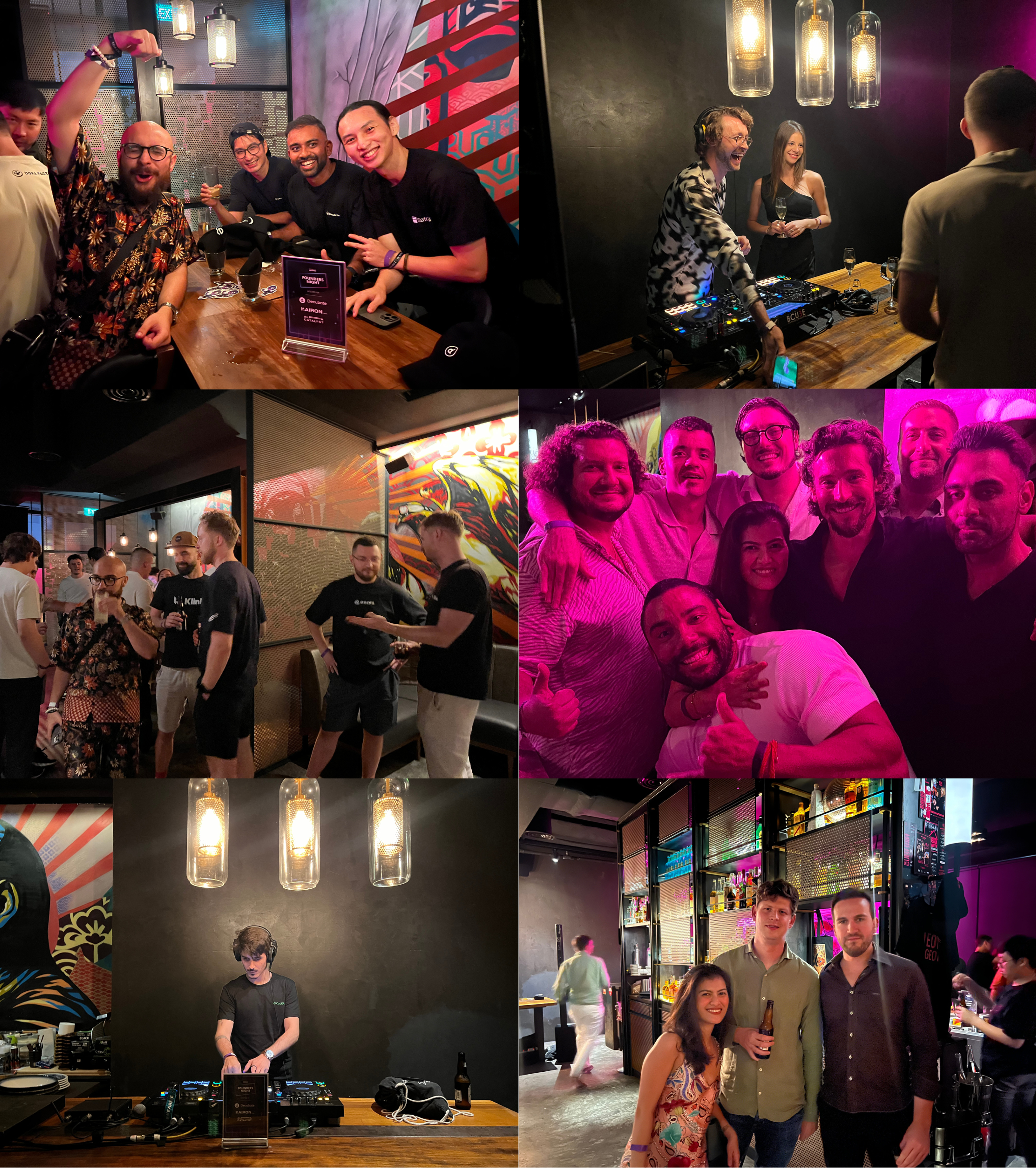 Founders Night at Token2049 Singapore Hosted by Kairon Labs