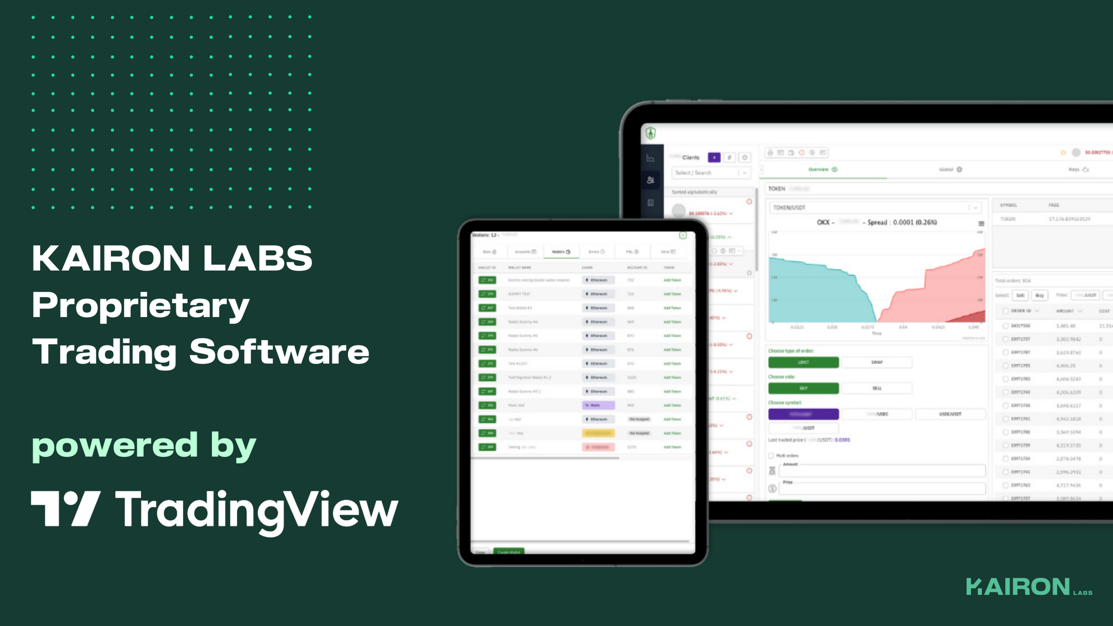 TradingView x Kairon Labs