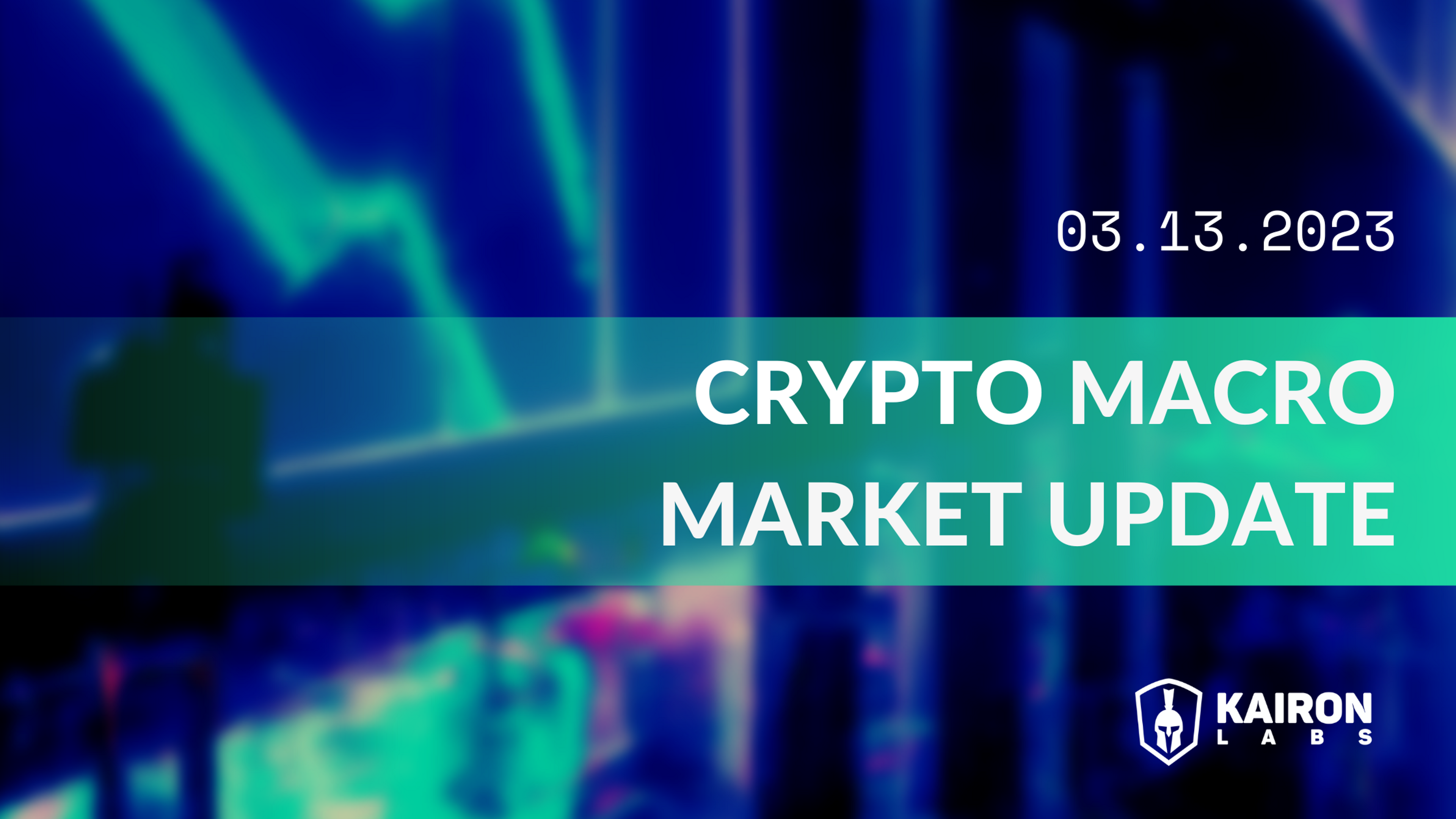 Crypto Market update. - march 13, 2023