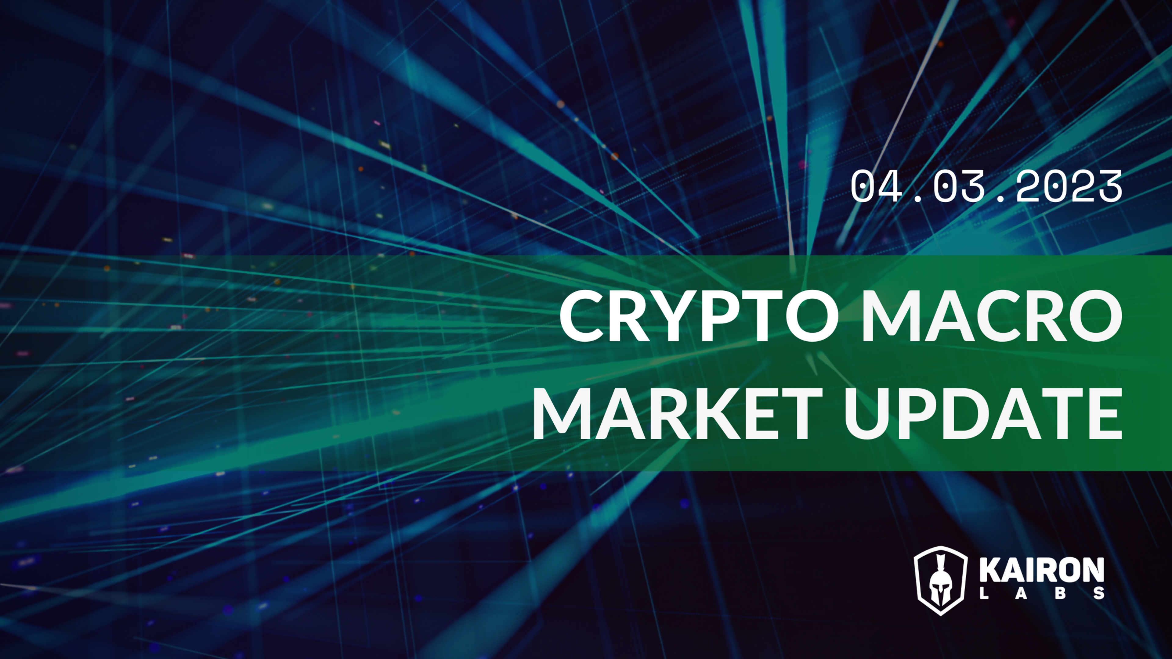 Crypto Market update - April 3, 2023 | Kairon Labs