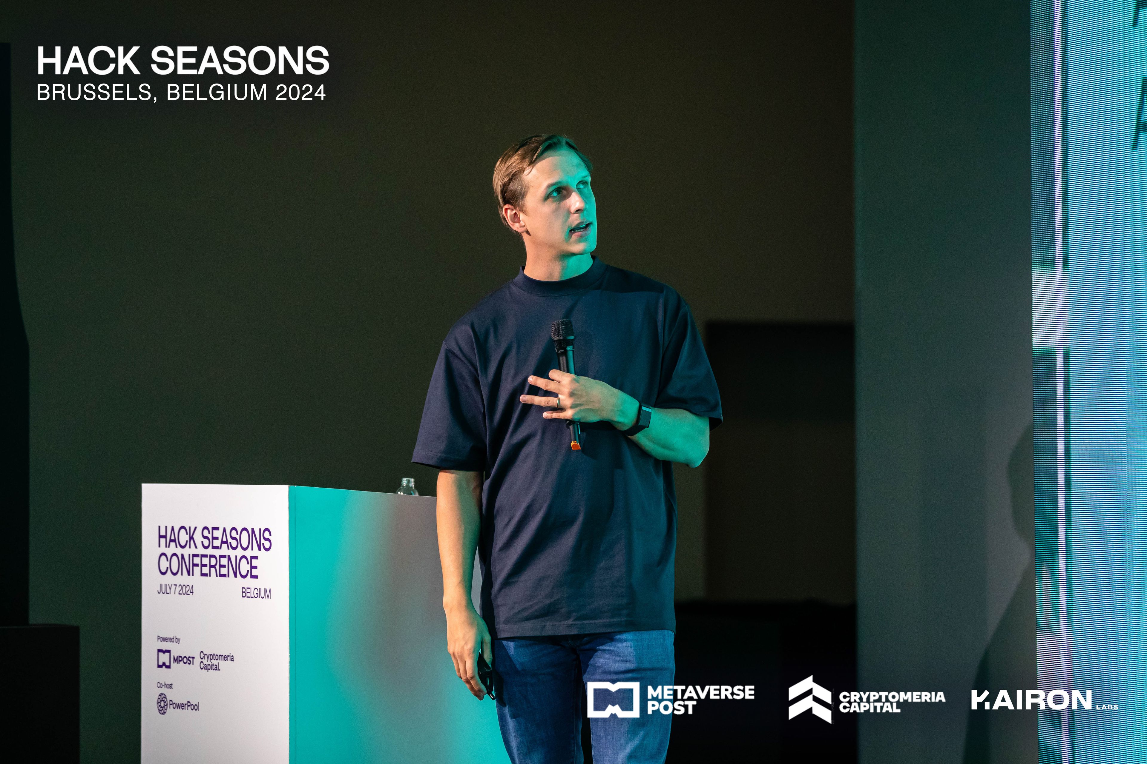 kairon labs mathias beke on hack seasons brussels conference.