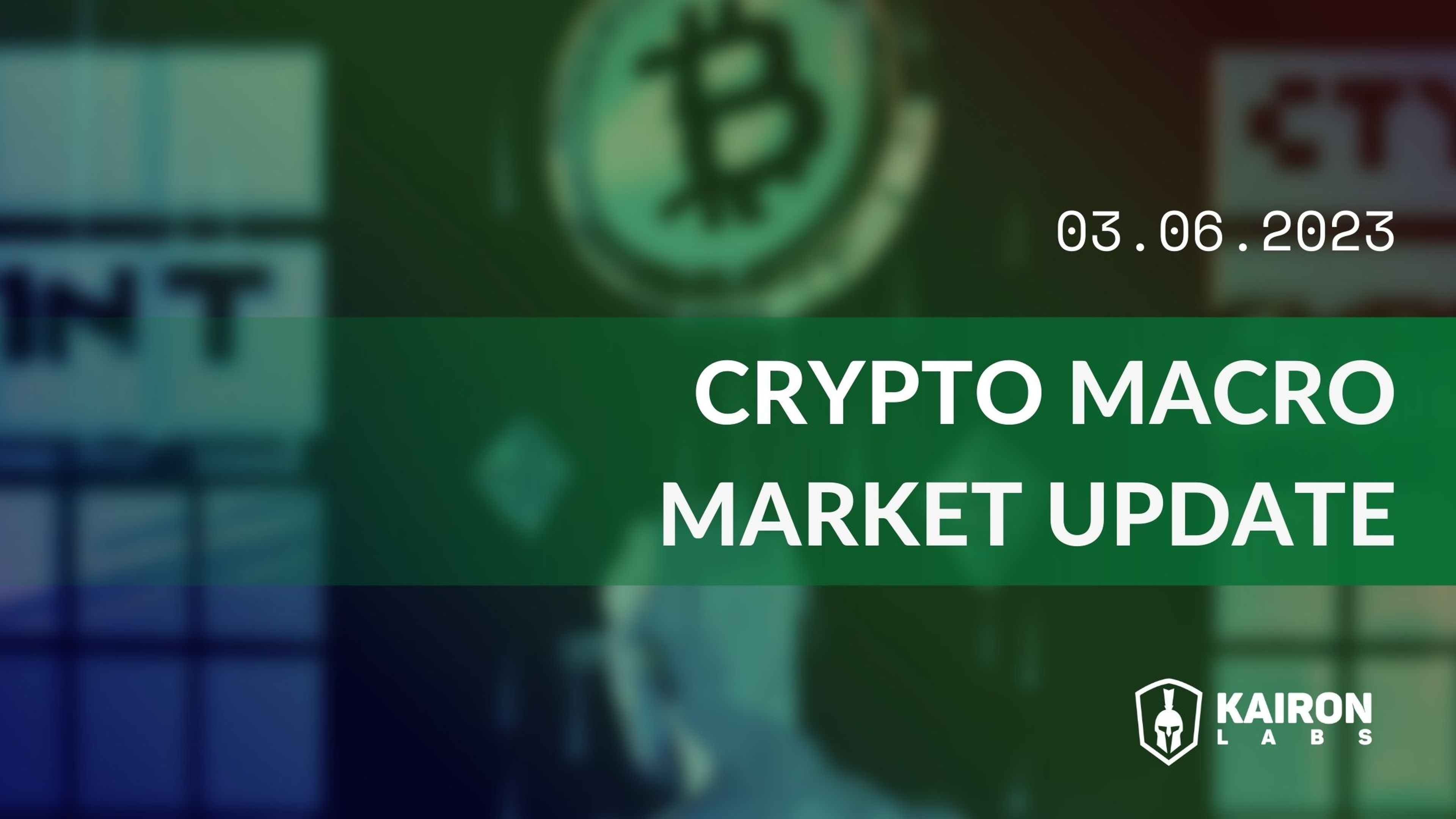 Weekly Crypto Macro Market Update - March 6 2023