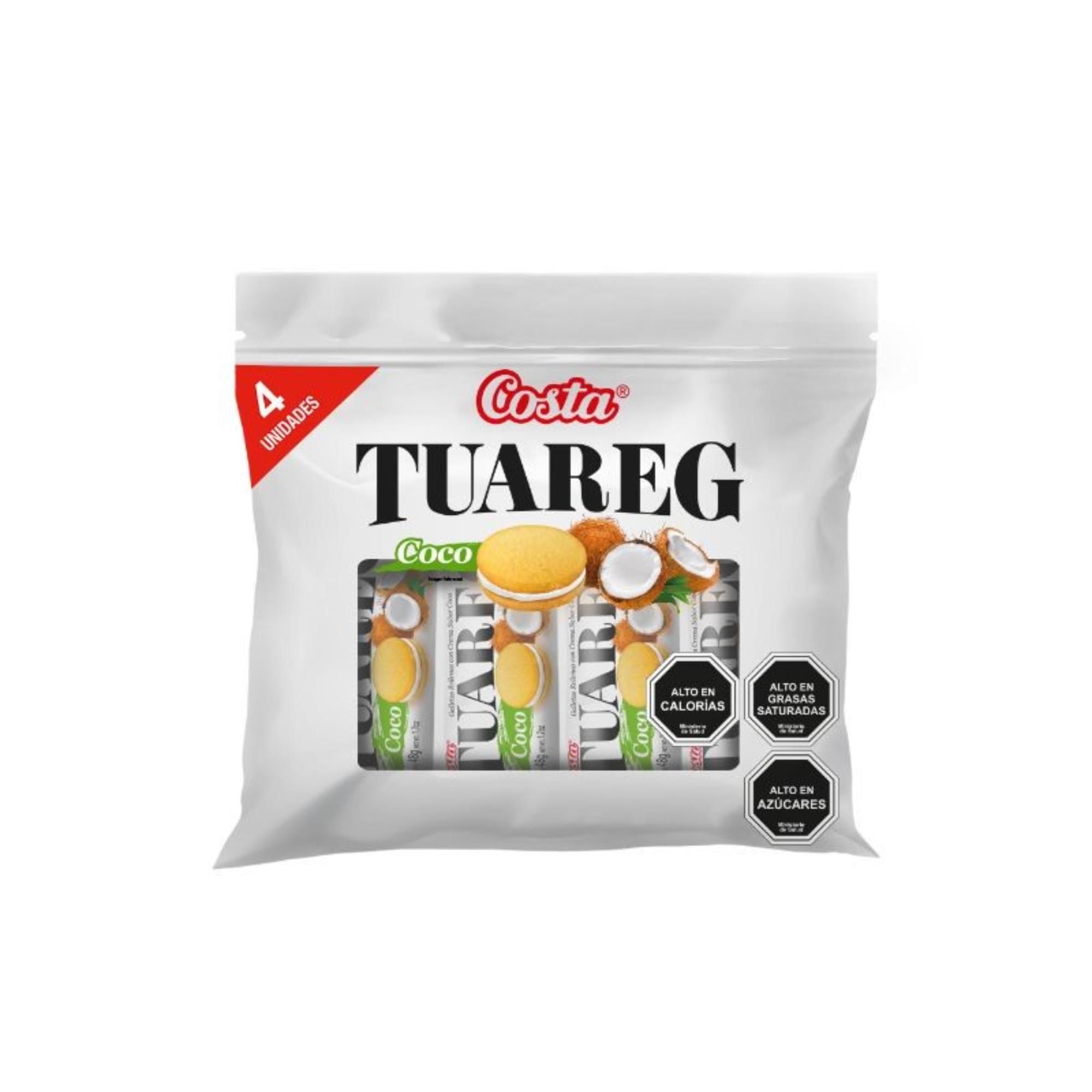 Costa Galleta Tuareg Coco 4 Un, 48 g