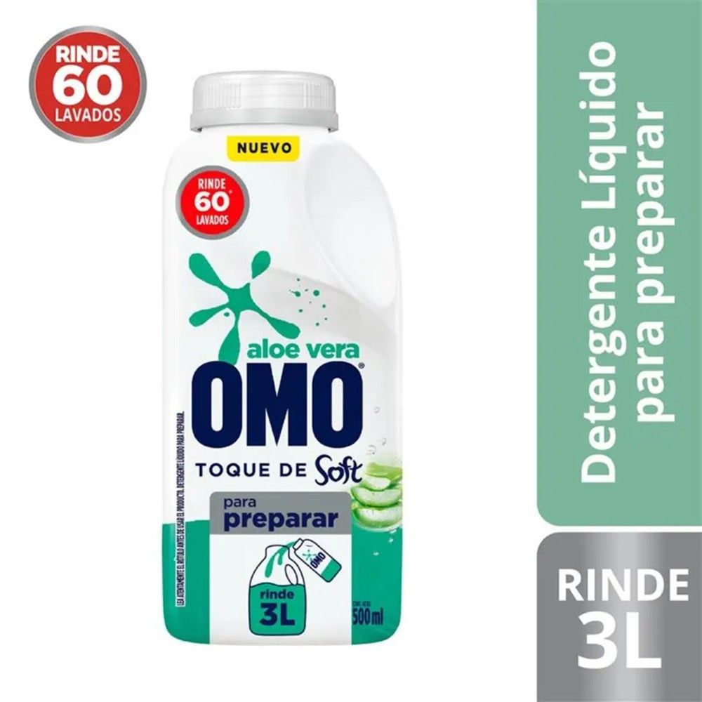Detergente líquido Omo 3 L