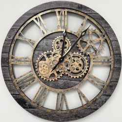 Horloge Murale Vintage Industrielle