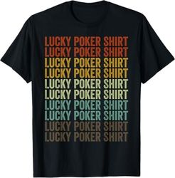 T-Shirt poker porte-bonheur