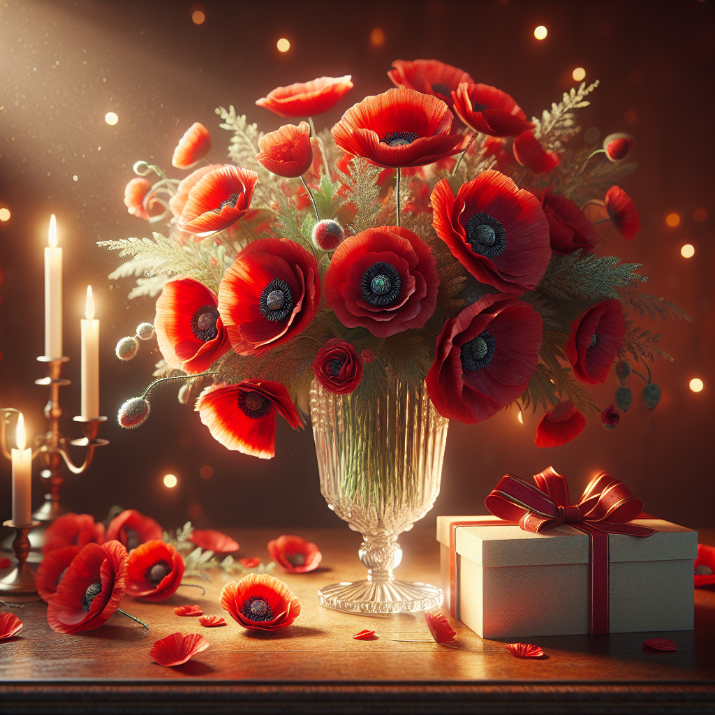 Quel cadeau offrir pour les 8 ans ans de mariage : Noces de coquelicot ?