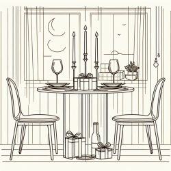 Image illustrant le guide: Quel est le cadeau idéal pour un dîner romantique en couple ?