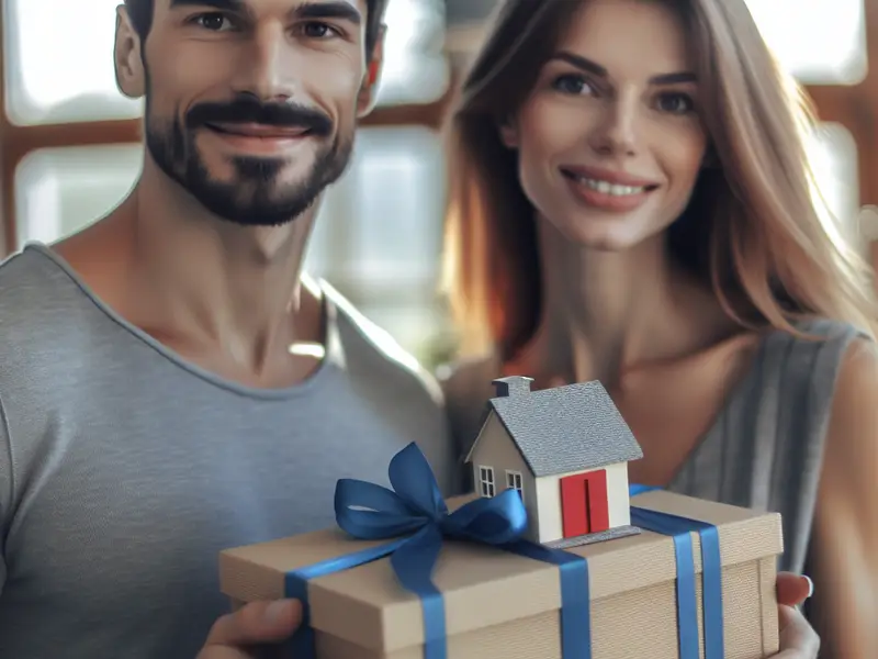 Visez juste pour un cadeau pour une pendaison de crémaillère
