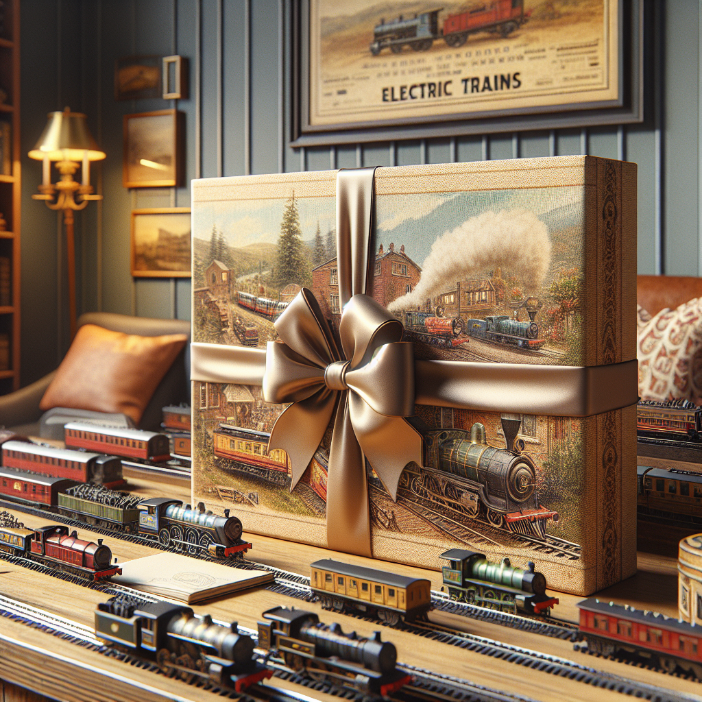 Quel cadeau offrir à un fan de train électrique?