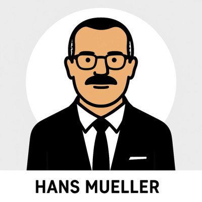 Portait Hans Mueller