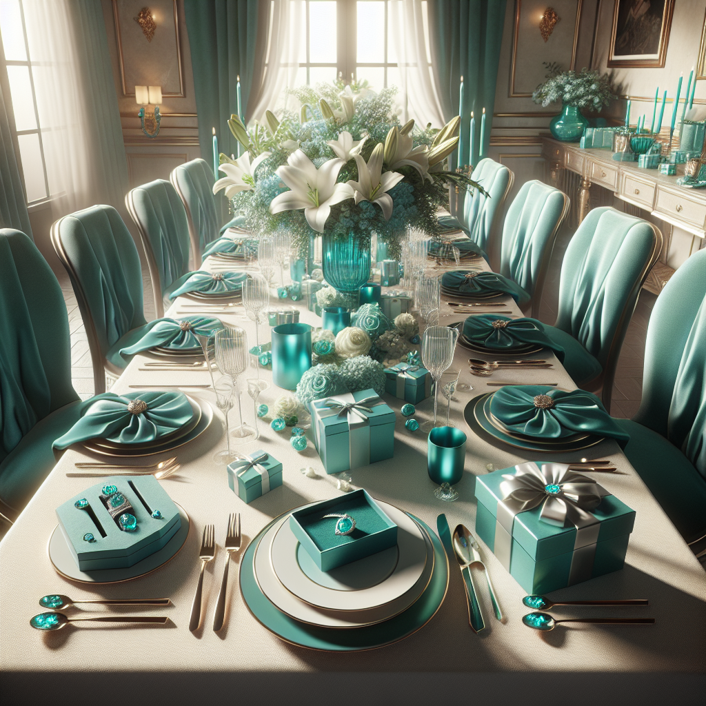 Quel cadeau offrir pour les 18 ans ans de mariage : Noces de turquoise ?