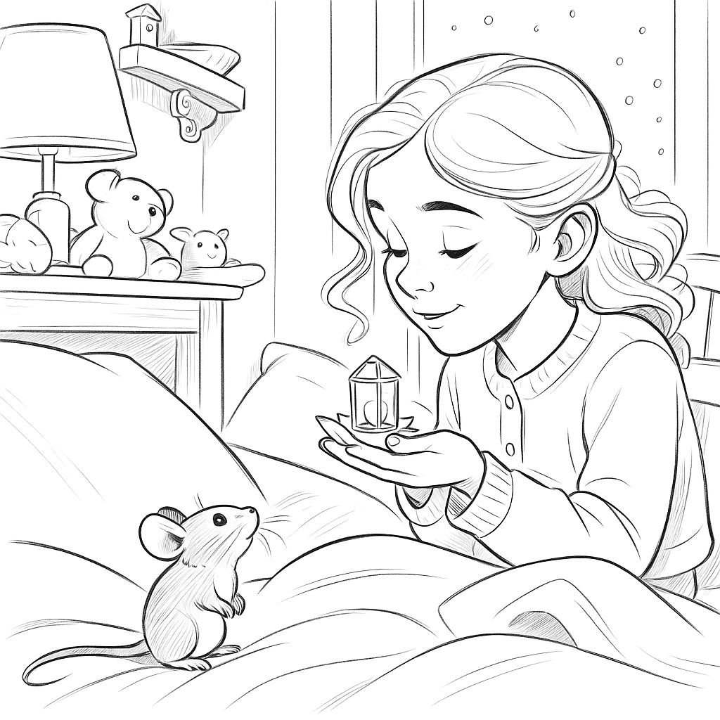 Quel cadeau offre la petite souris?