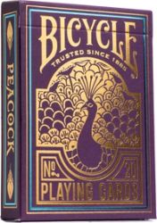 Jeu de carte Bicycle - Peacock Purple - 54 cartes