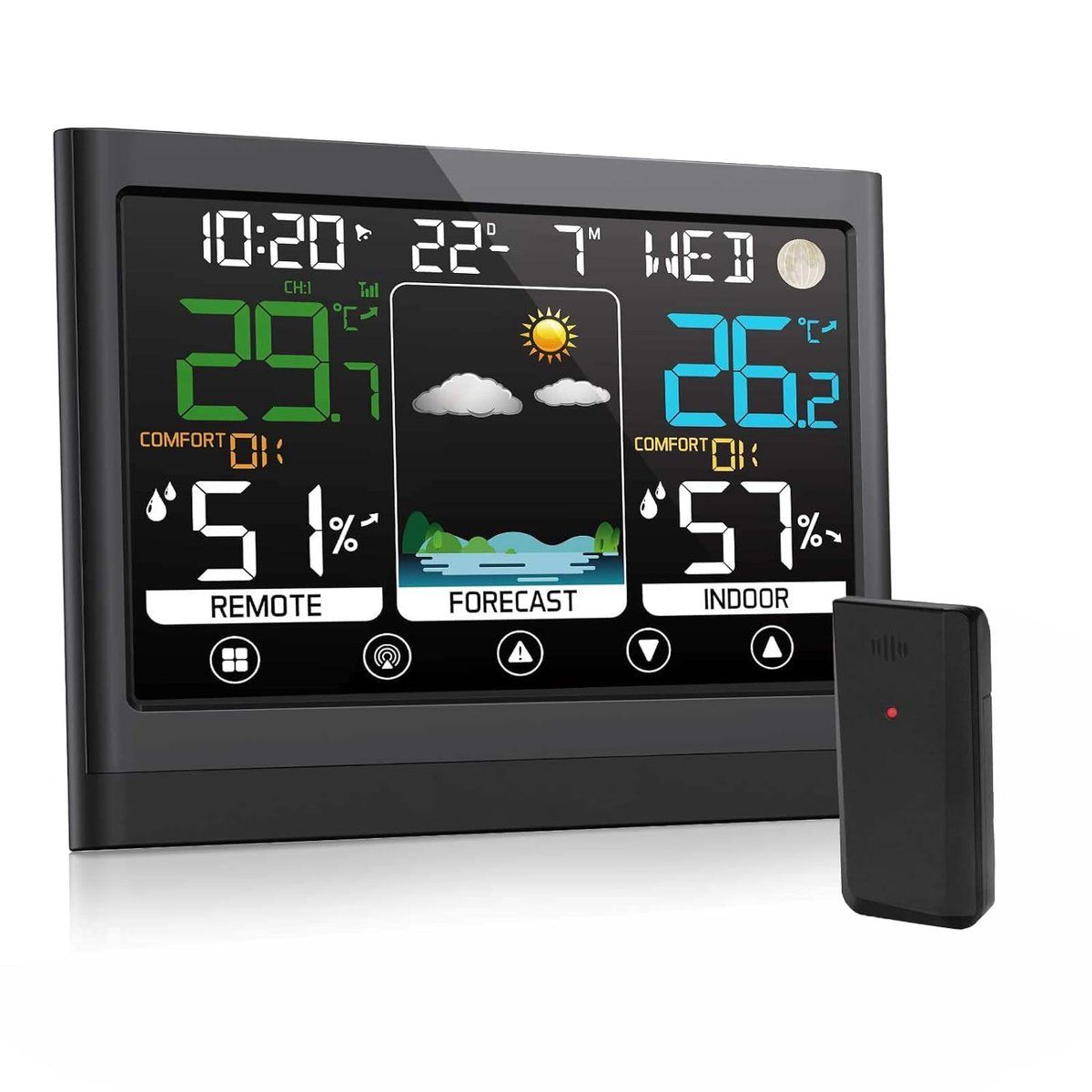 Station Meteo Interieur Exterieur Sans Fil