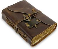 Journal Relié En Cuir