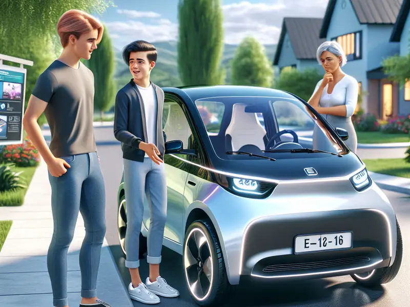 Offir une voiturette éléectrique sans permis à un ado, est ce bien raisonnable?