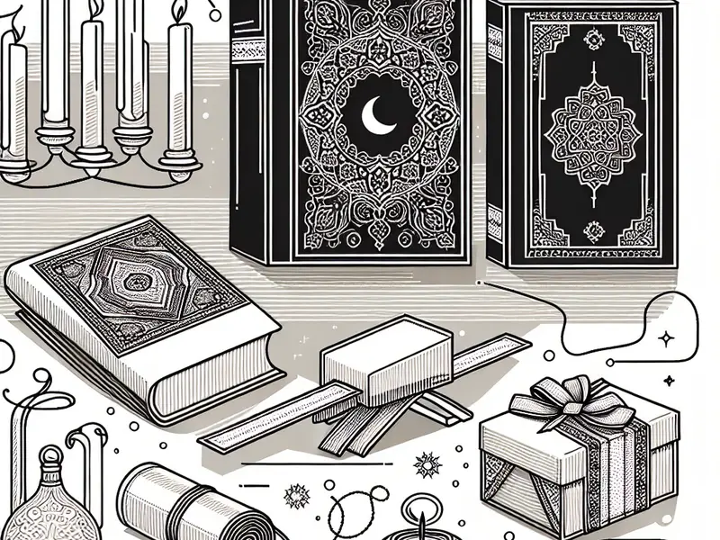 Qu'offrir pour Laylat al-Qadr (27 Ramadan) - Illustration style line art