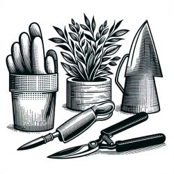 Un jardinier heureux
