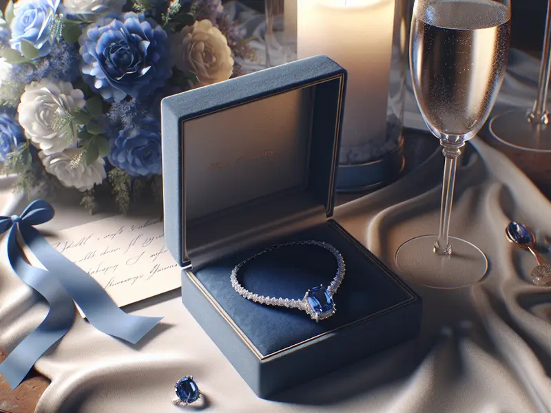 Quel cadeau offrir pour les 16 ans ans de mariage : Noces de saphir ?