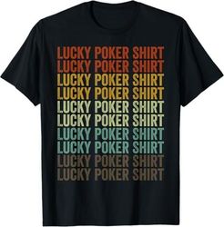 T-Shirt poker porte-bonheur