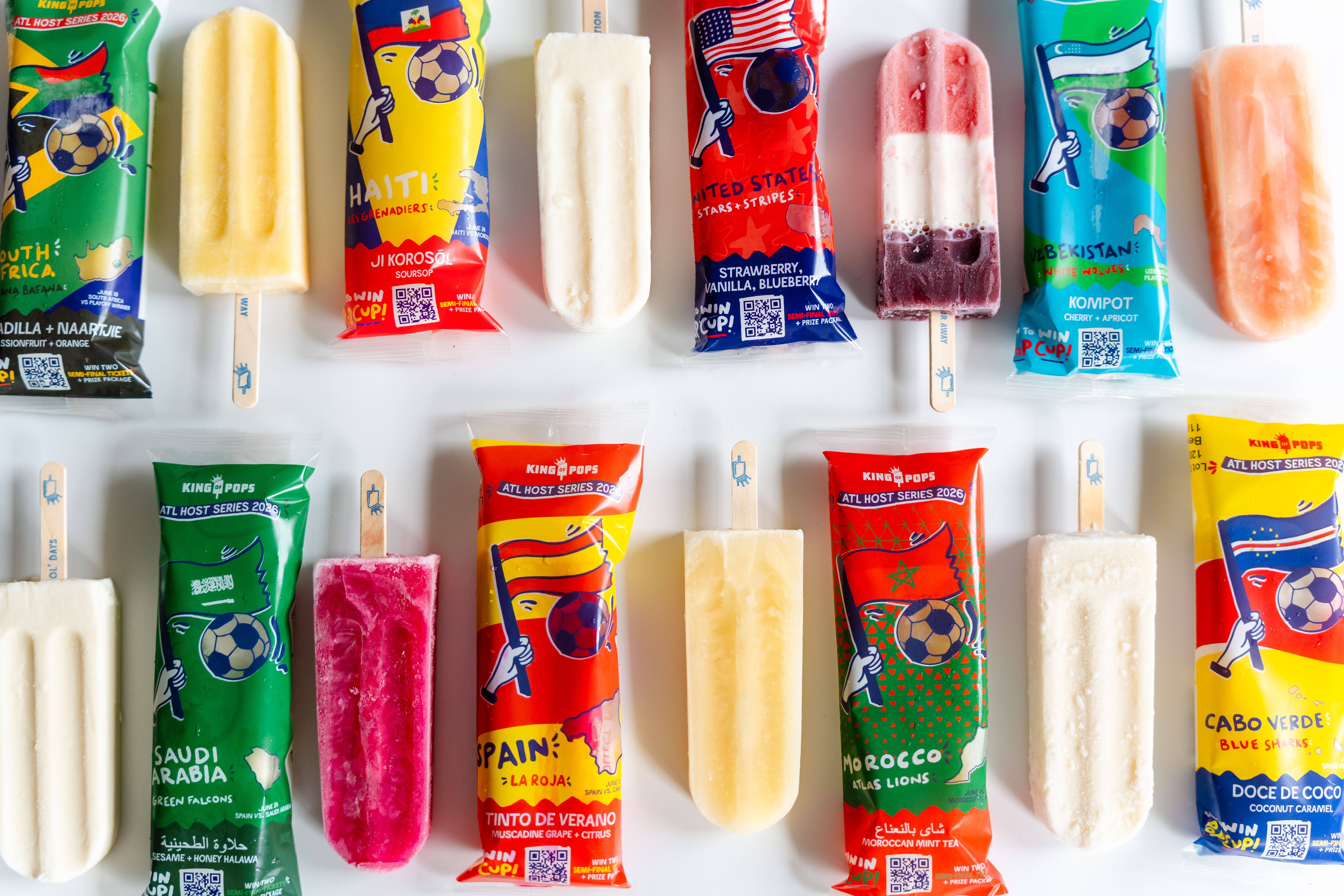 King of Pops celebrates world cup coming to Atlanta | King of Pops