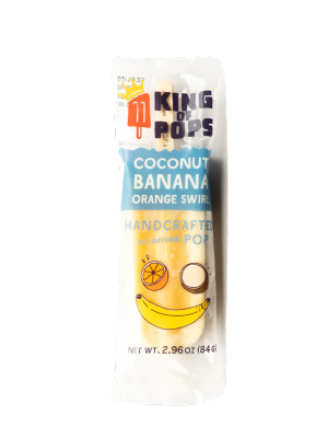 Coconut Banana Orange Swirl in wrapper website image