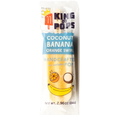 Coconut Banana Orange Swirl in wrapper website image