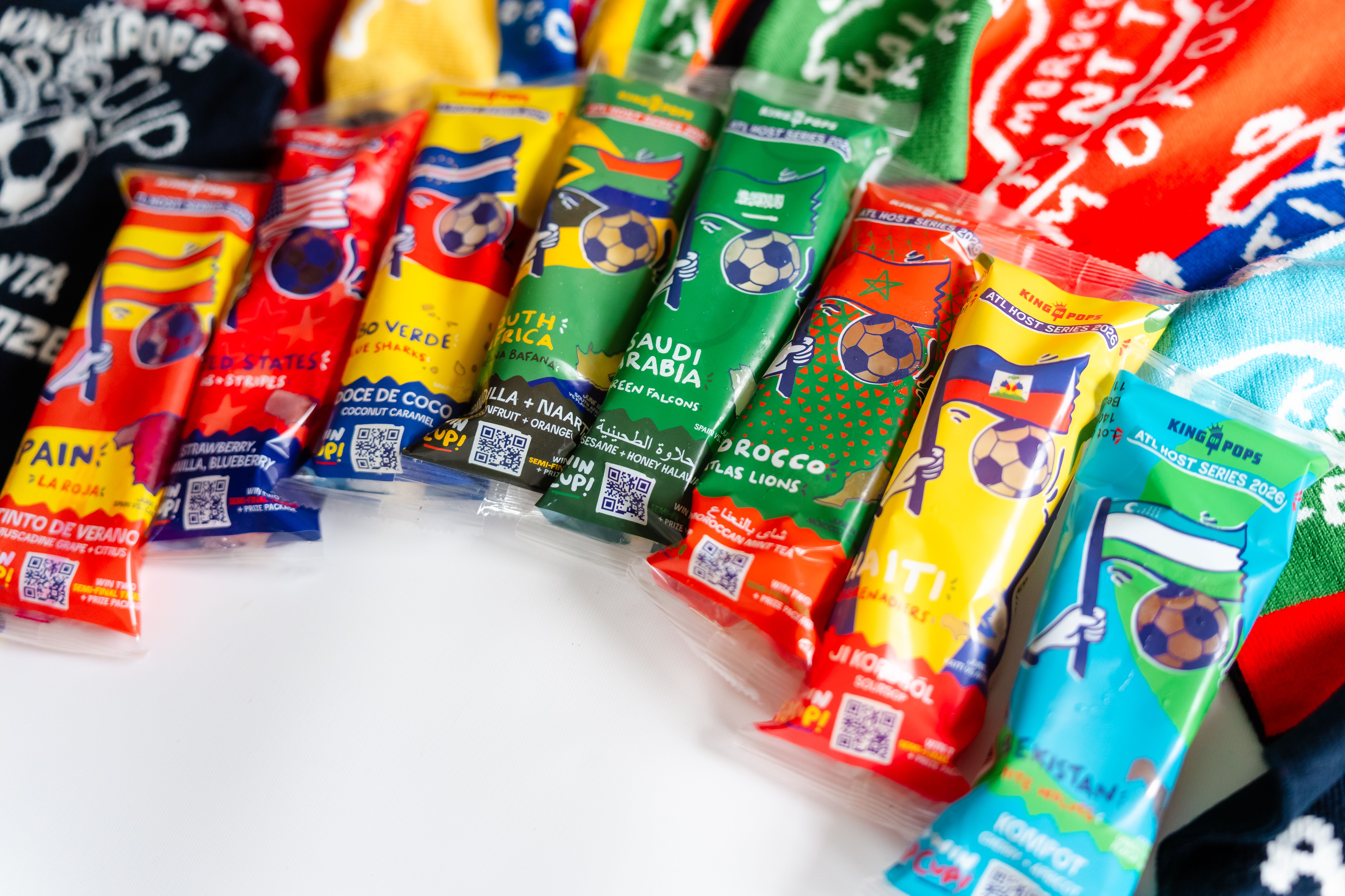 King of Pops celebrates world cup coming to Atlanta | King of Pops