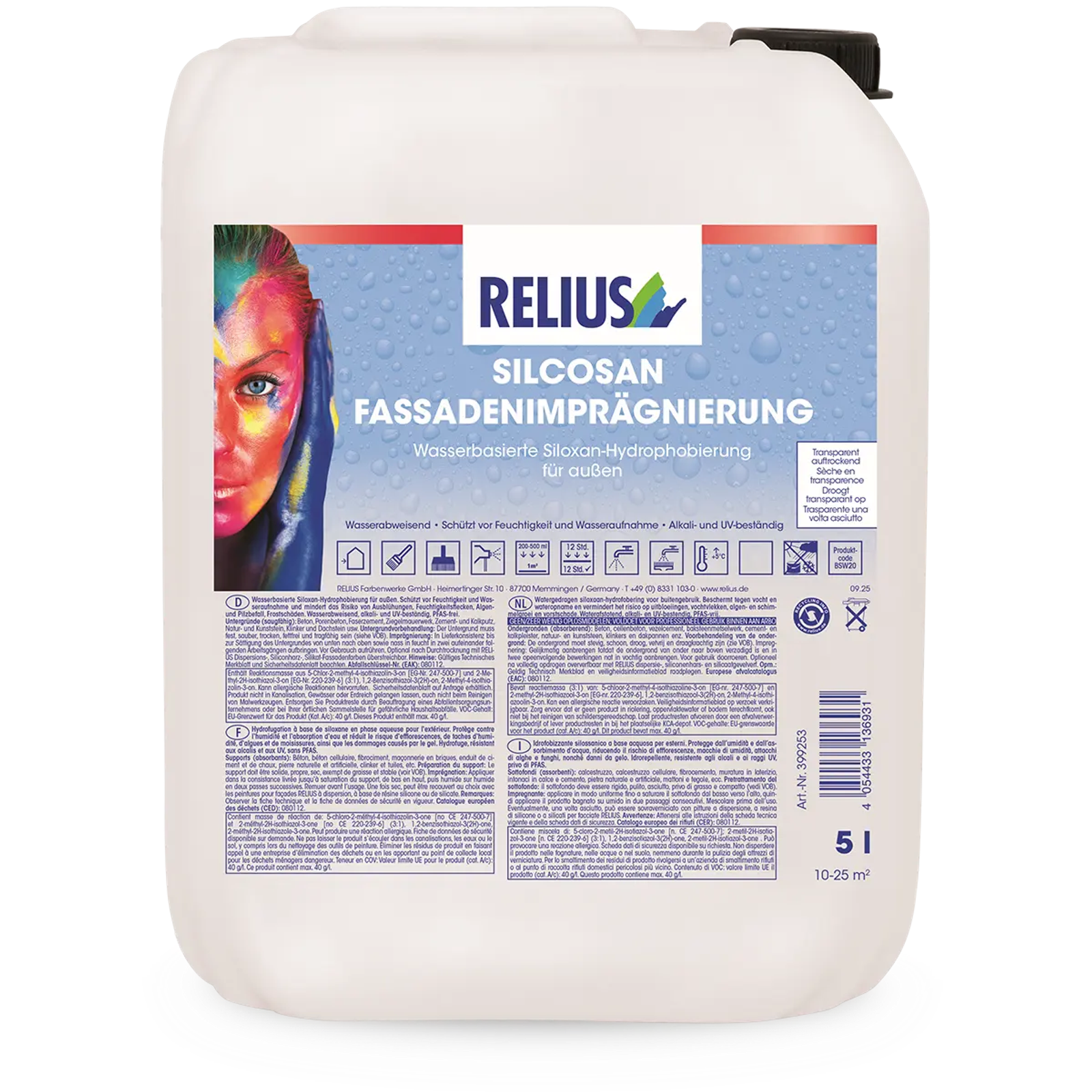 SILCOSAN FASSADENIMPRÄGNIERUNG