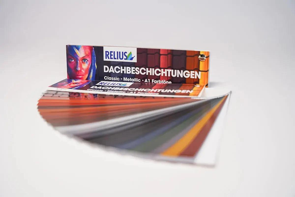RELIUS DACHBESCHICHTUNGEN Farbfächer