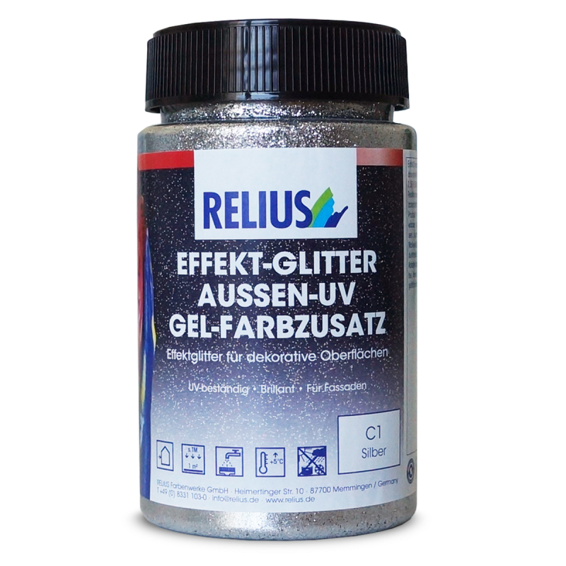EFFEKT-GLITTER AUSSEN-UV GEL-FARBZUSATZ