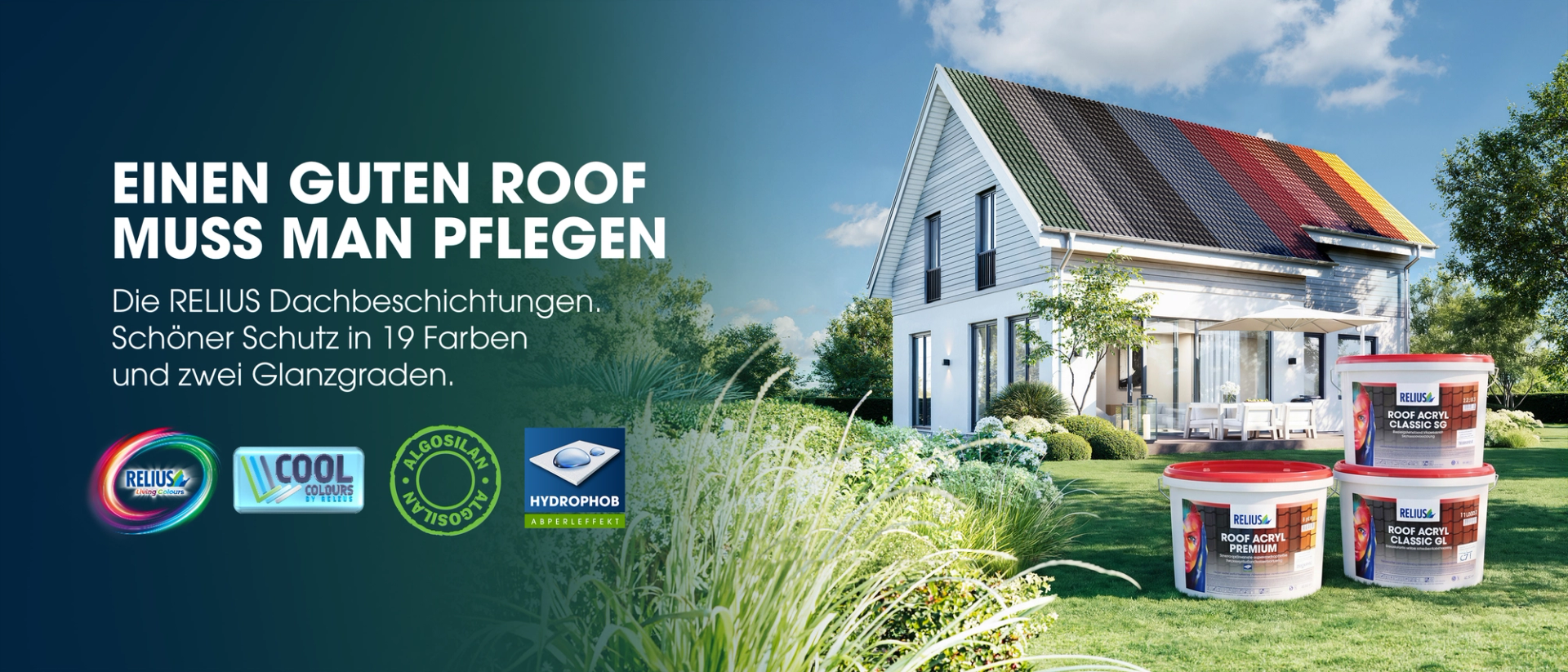 Roof Acryl Dachbeschichtungen – Einen guten Roof muss man pflegen.
